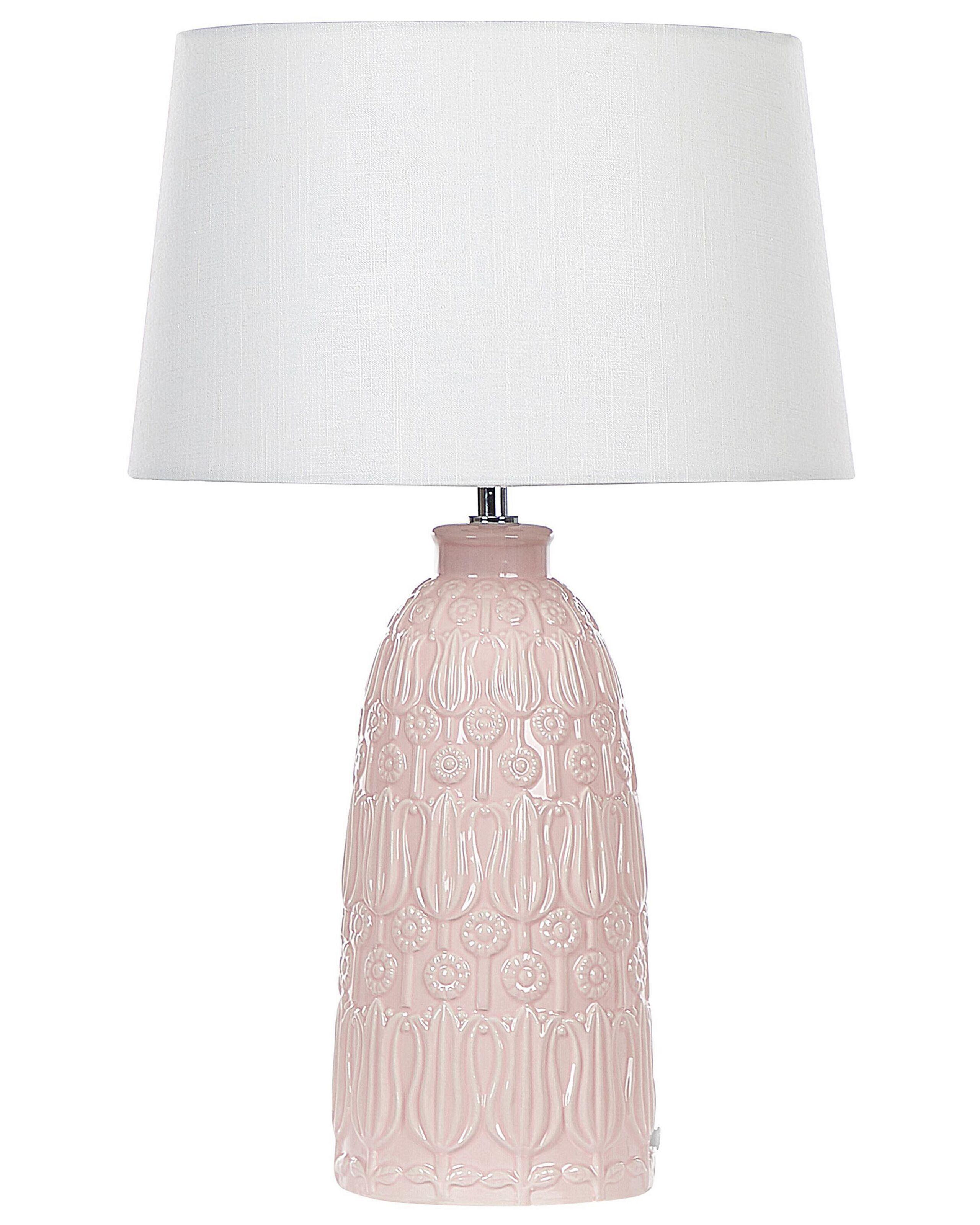 Beliani Lampe à poser en Céramique Boho ZARIMA  