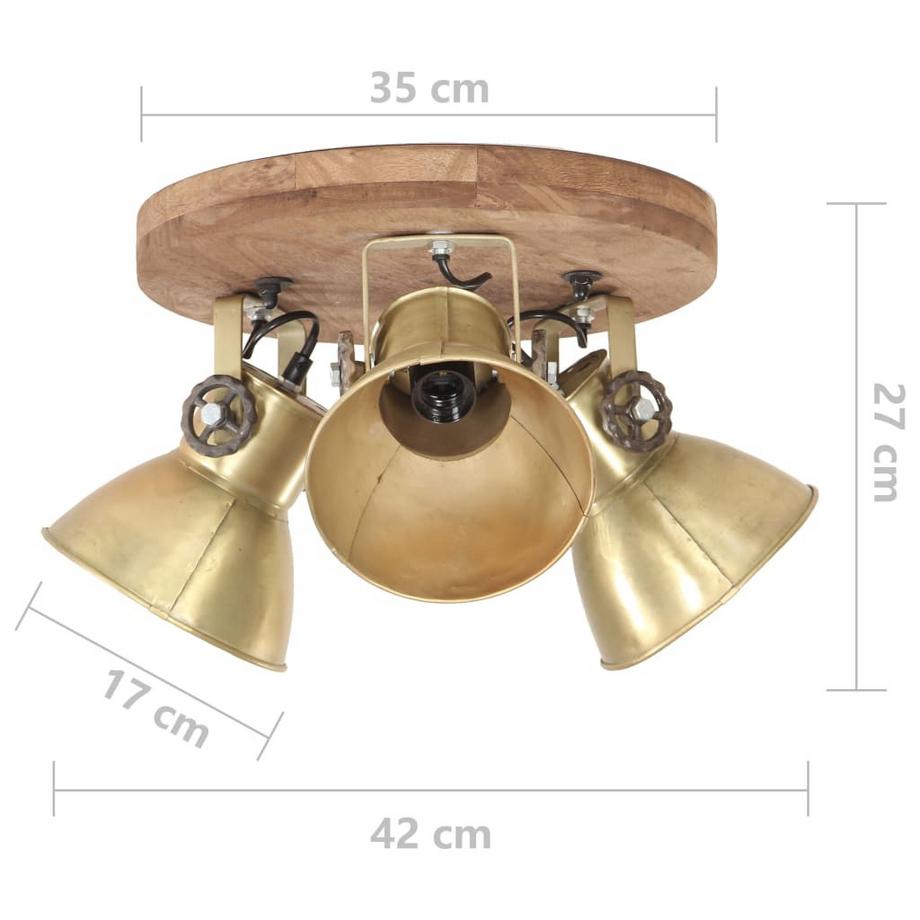 VidaXL Plafonnier fer  