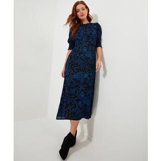 Joe Browns  Robe Florale Manches Bouffantes Rétro 