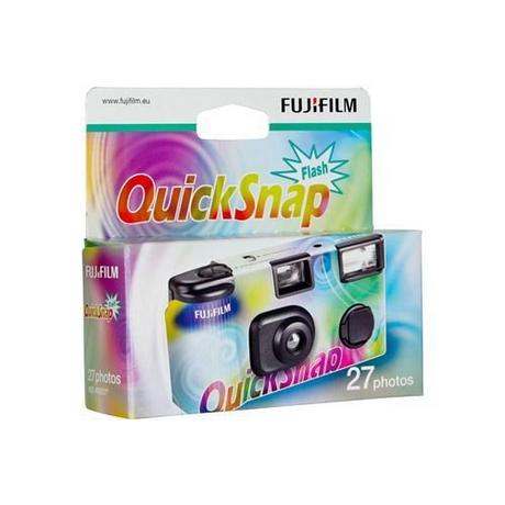 FUJIFILM  Appareil photo jetable  Quicksnap Flash 32 mm f/10 27 poses 