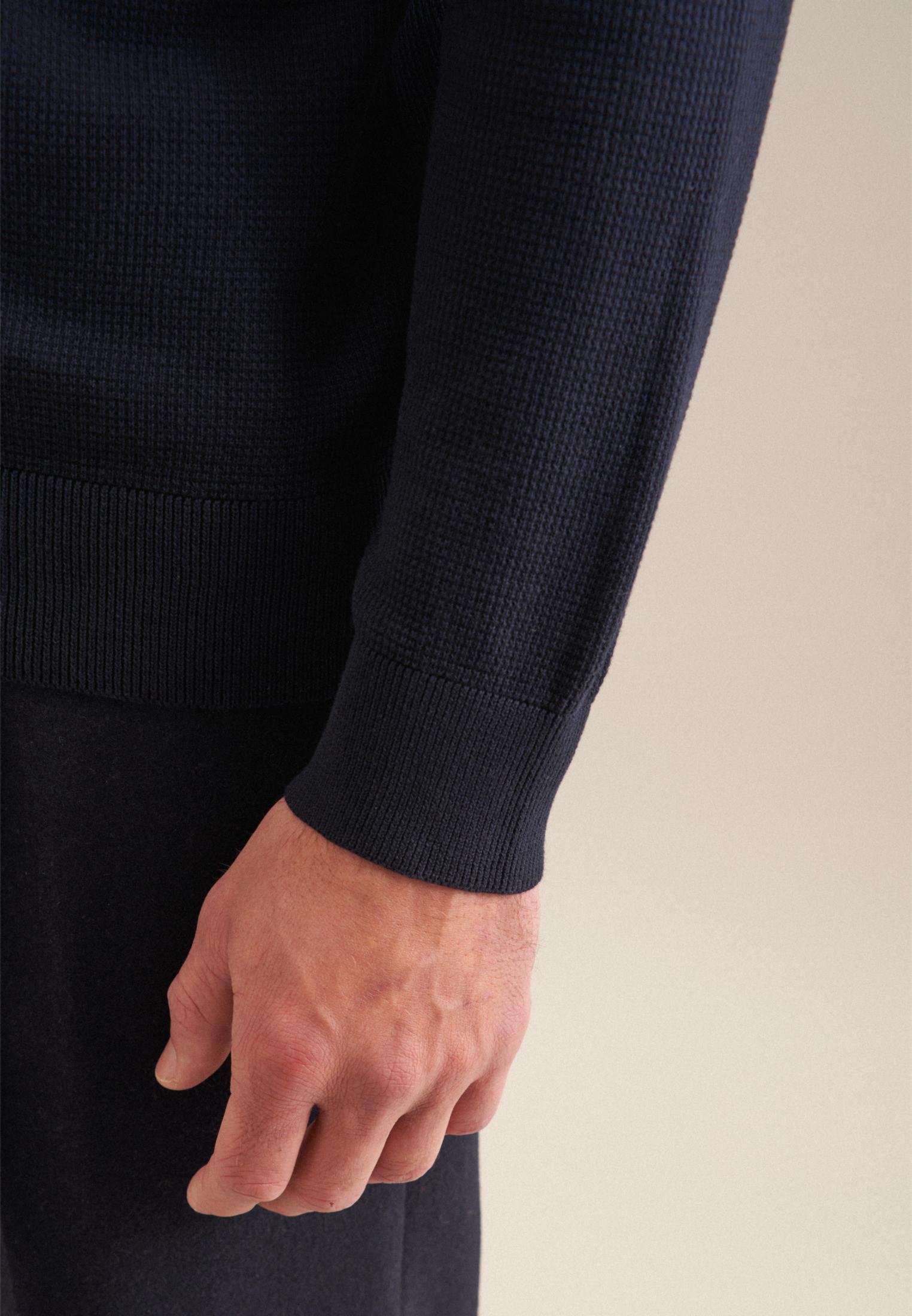 Seidensticker  Pullover Regular Fit Langarm Uni 