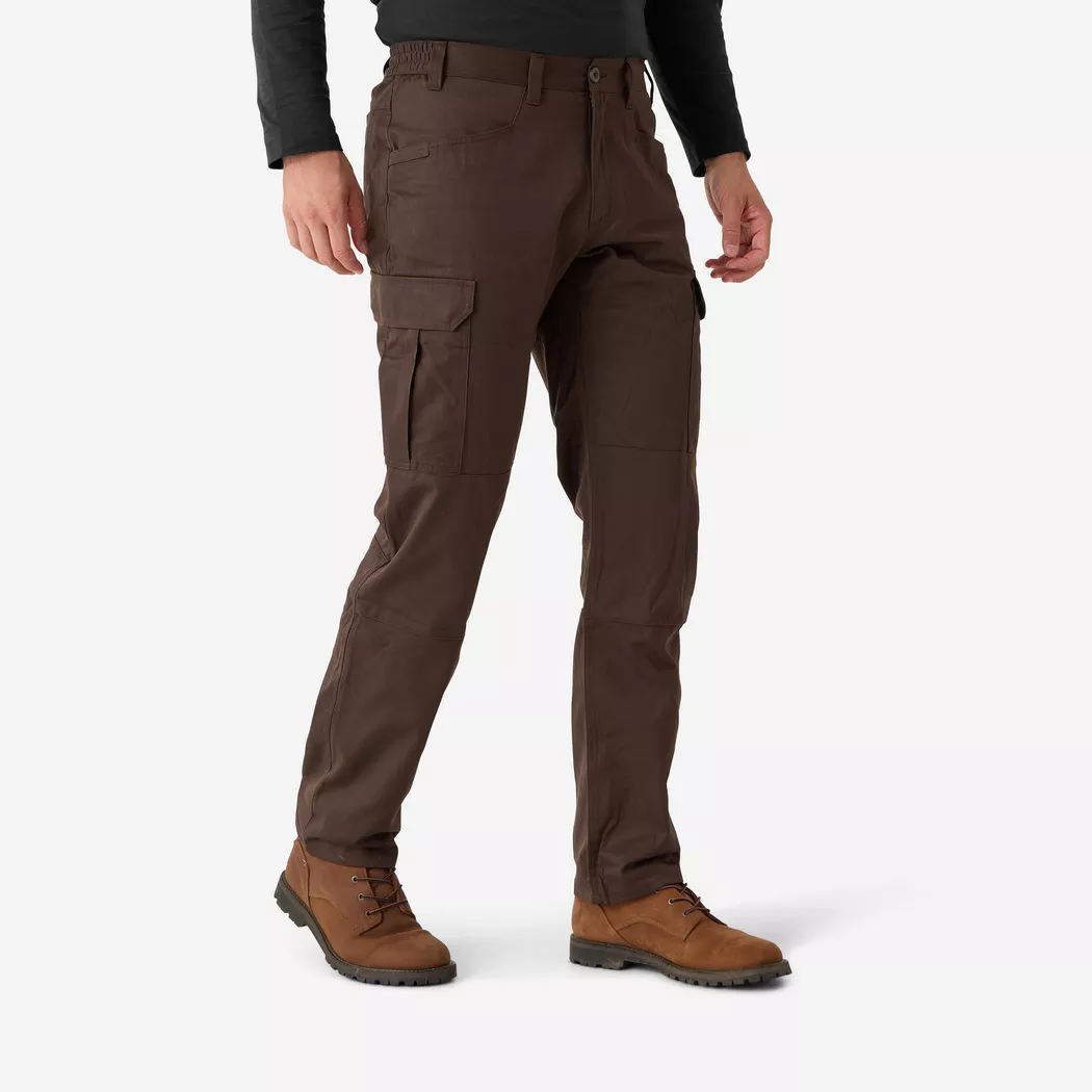 SOLOGNAC - Cargohose, 4XL, Braun