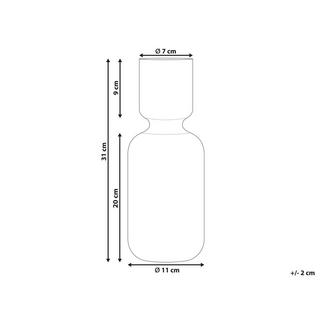 Beliani Dekoration aus Glas Modern TRAGANA  