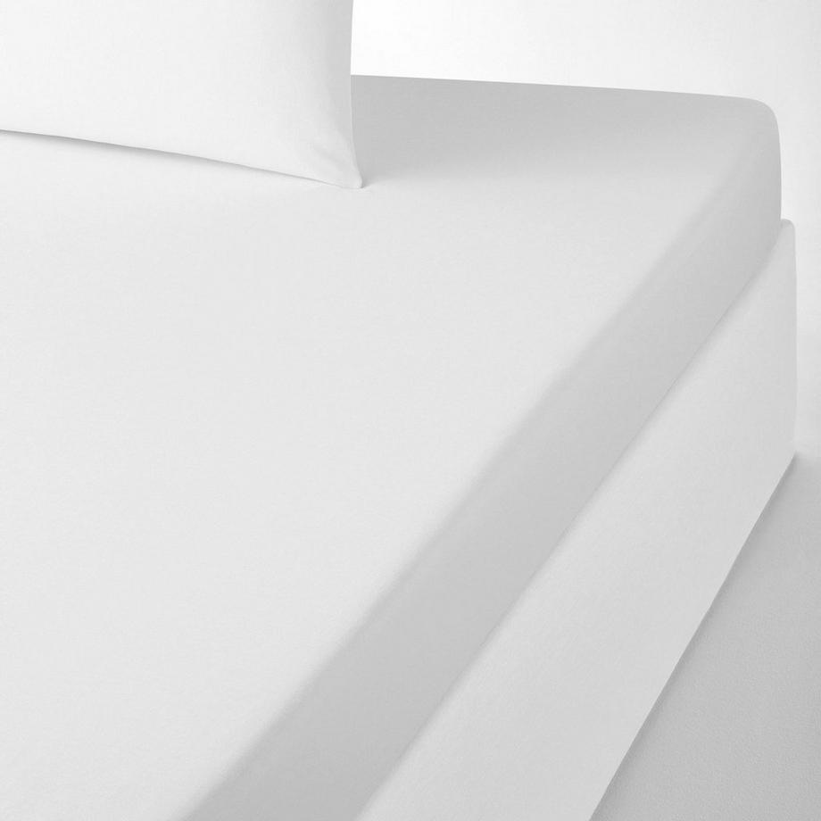 Drap housse en coton bonnet 25 cm
