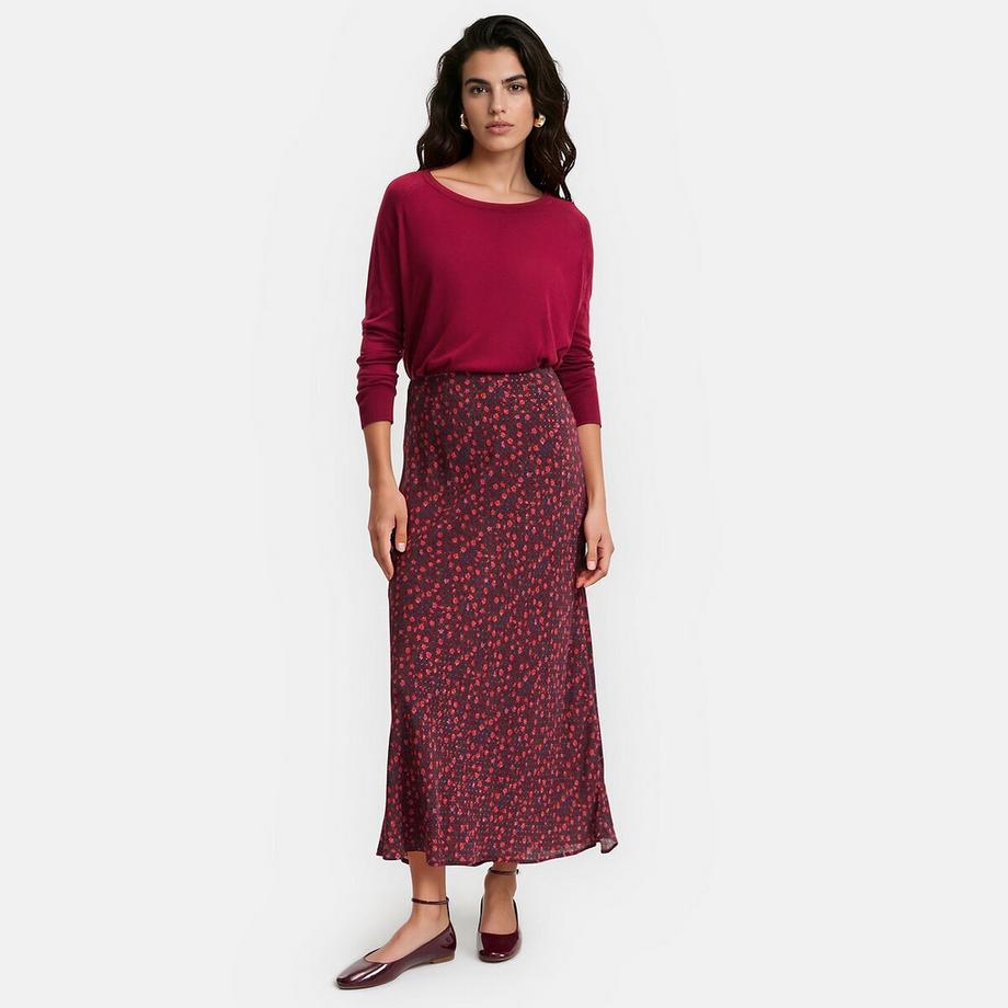 La Redoute Collections Pull Col Rond en Maille Fine  