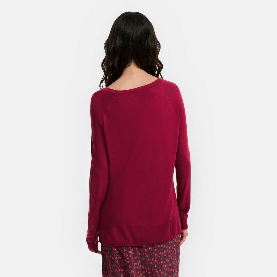 La Redoute Collections Pull Col Rond en Maille Fine  