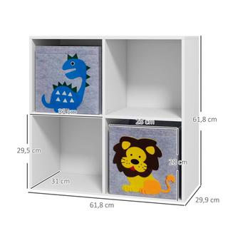 ZONEKIZ Étagère pour enfants  