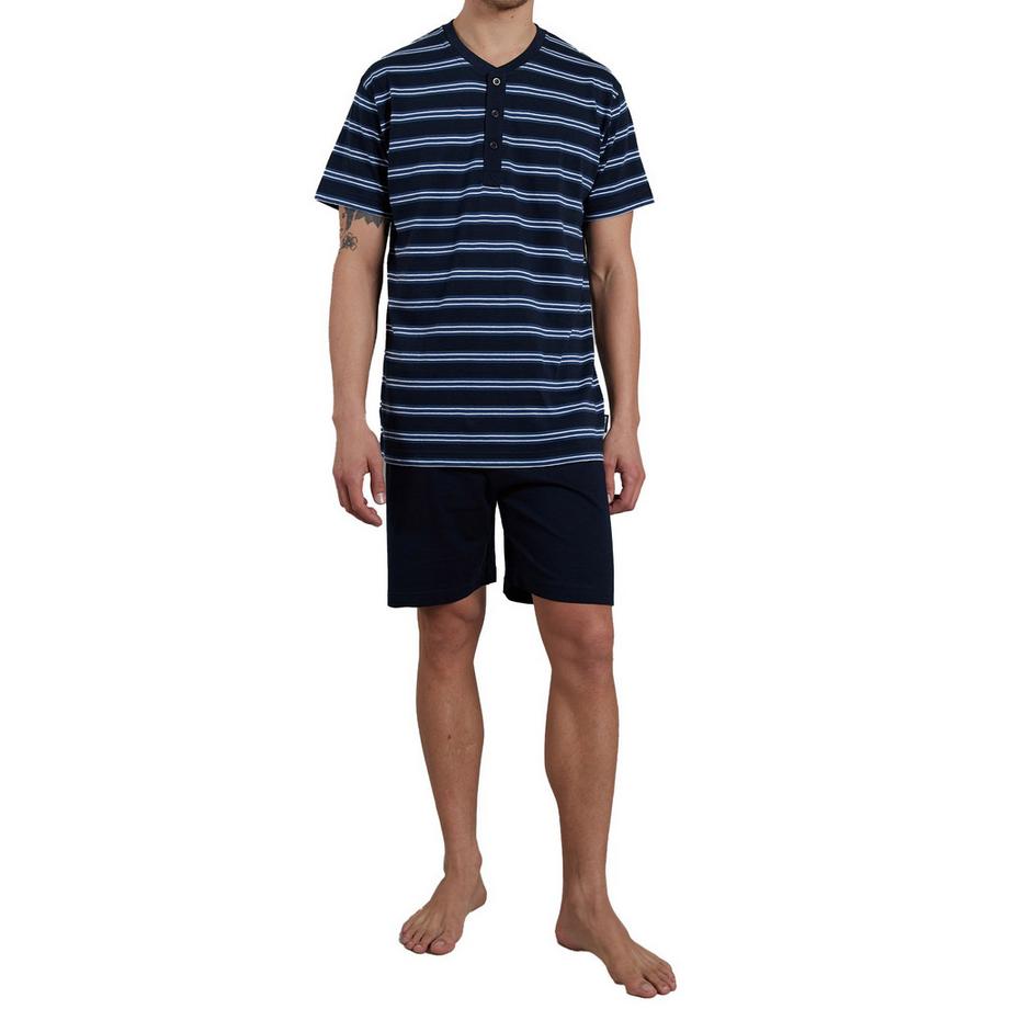 Ceceba Philadelphia Bequem sitzender Kurzarm Pyjama  