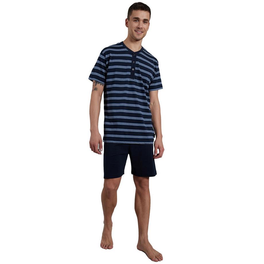 Ceceba Philadelphia Bequem sitzender Kurzarm Pyjama  