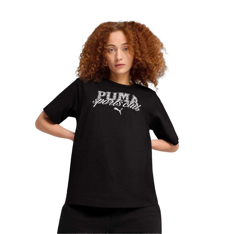 PUMA  Maglietta Vestibilità Rilassata Maniche Corte 