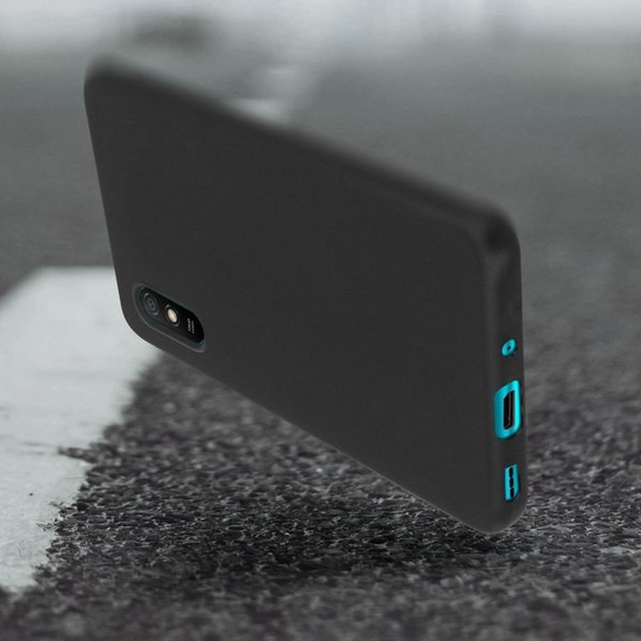 Avizar  Coque Xiaomi Redmi 9A Mat Noir 