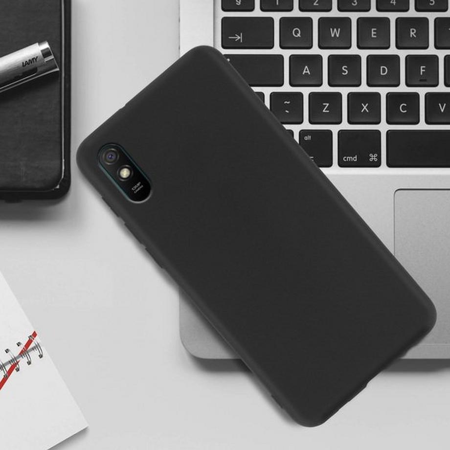 Avizar  Coque Xiaomi Redmi 9A Mat Noir 