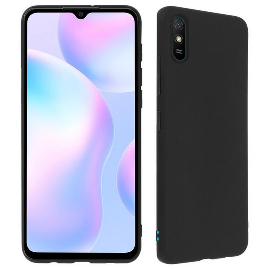 Avizar  Coque Xiaomi Redmi 9A Mat Noir 