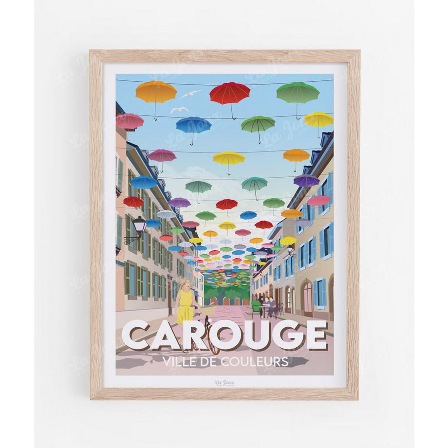 Carouge - Ville de couleurs - Poster