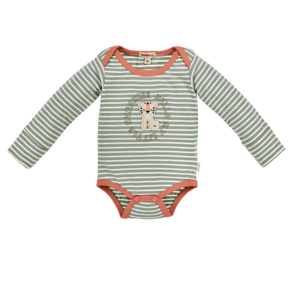 Bondi  Baby Body langarm Tiger 