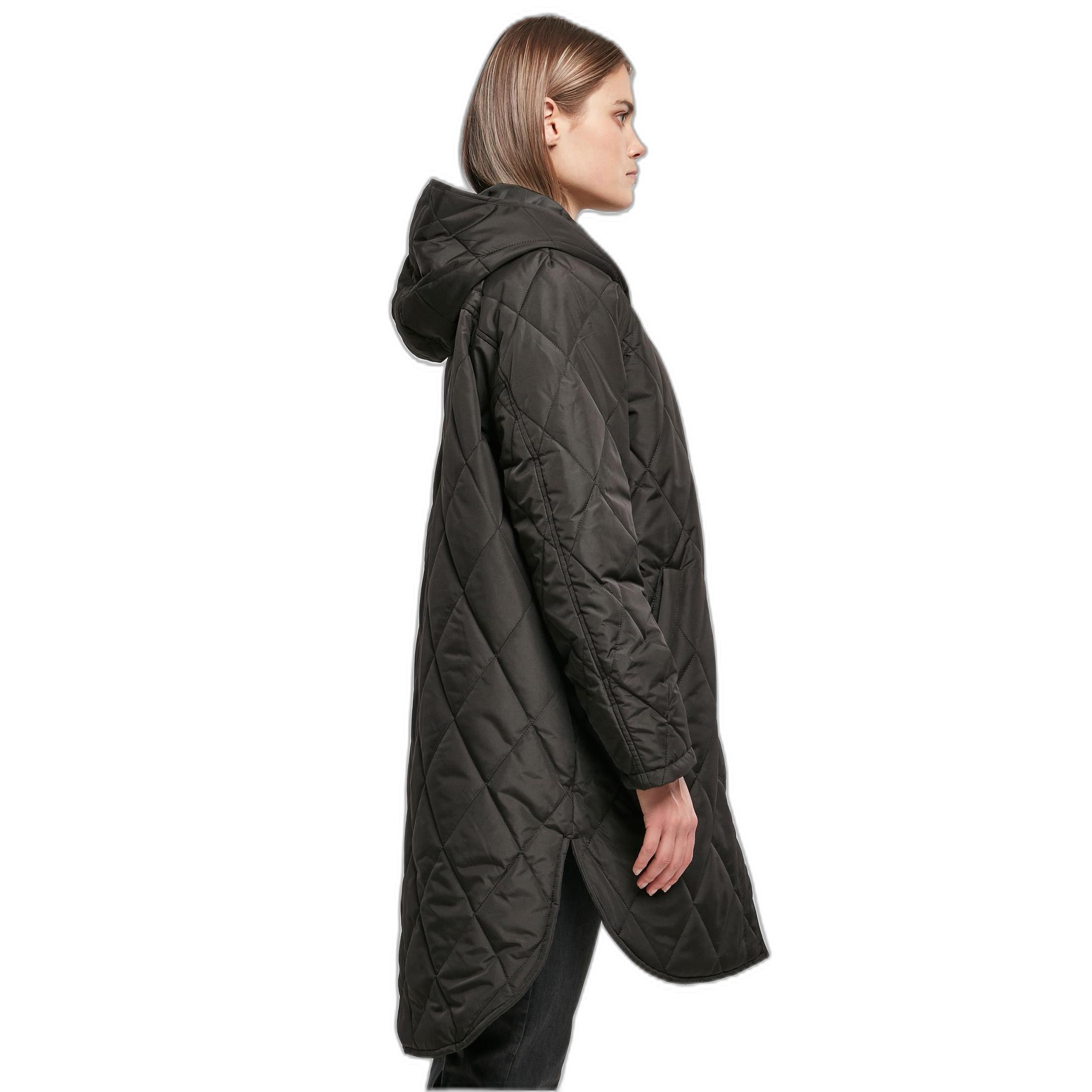 URBAN CLASSICS  parka à capuche urban cassics oversized diamond quited 