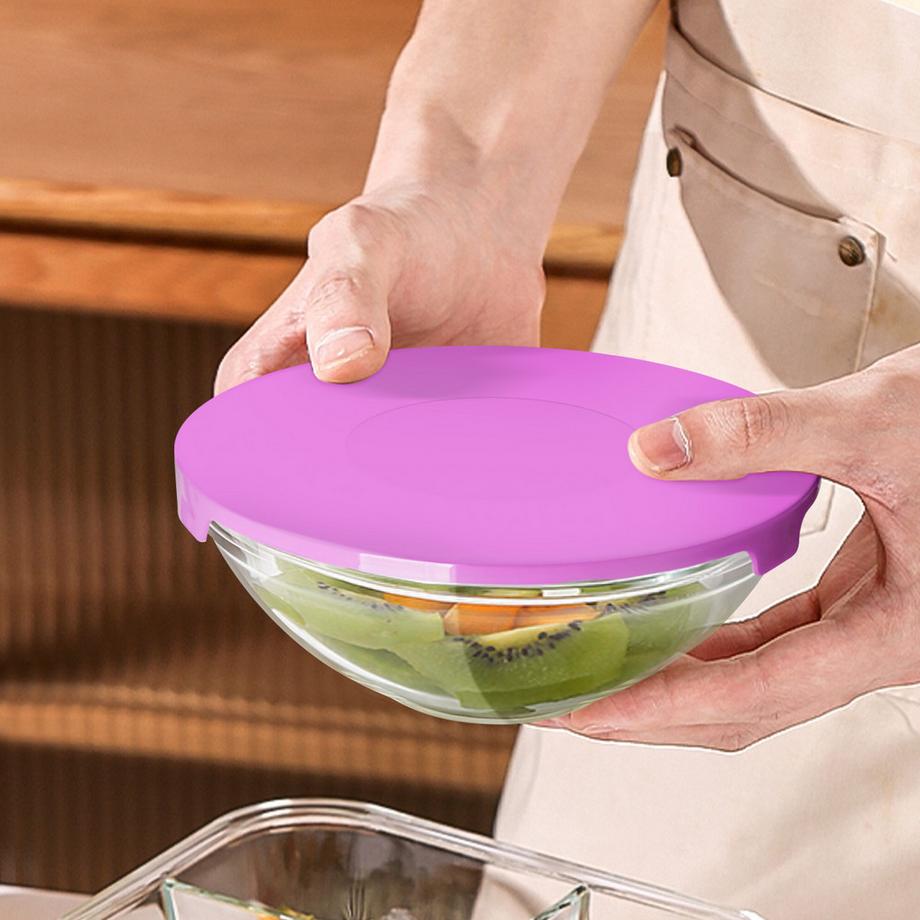 Cheffinger Récipient Alimentaire 5 Pièces en Verre  