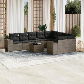 VidaXL Garten sofagarnitur poly-rattan  