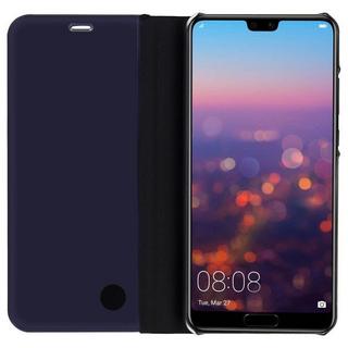 Avizar  Clear View Cover für Huawei P20 Schwarz 