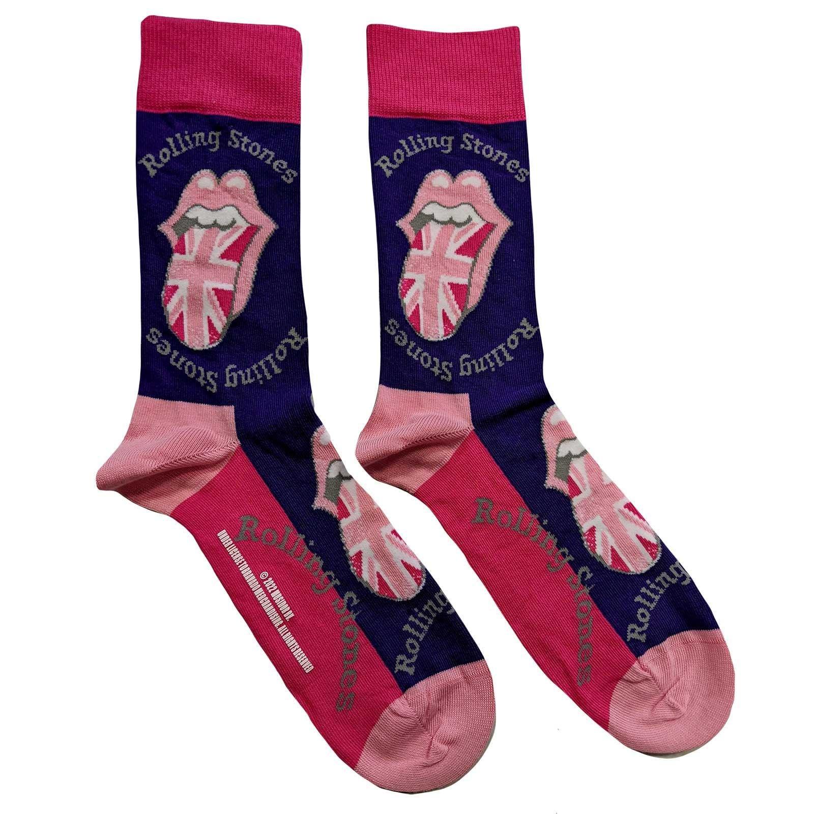 The Rolling Stones  UK Tongue Socken 