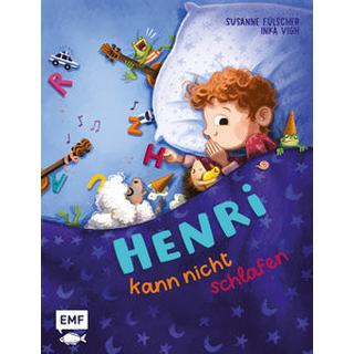 Henri kann nicht schlafen Fülscher, Susanne; Vigh, Inka (Illustrationen) Couverture rigide 