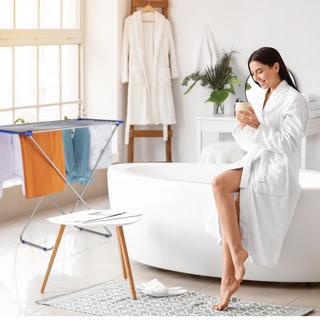 B2X Ausziehbarer Kleiderbügel aus Edelstahl  