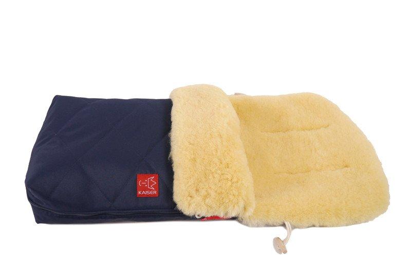 Kaiser  Lammfell Fusssack Natura navy 