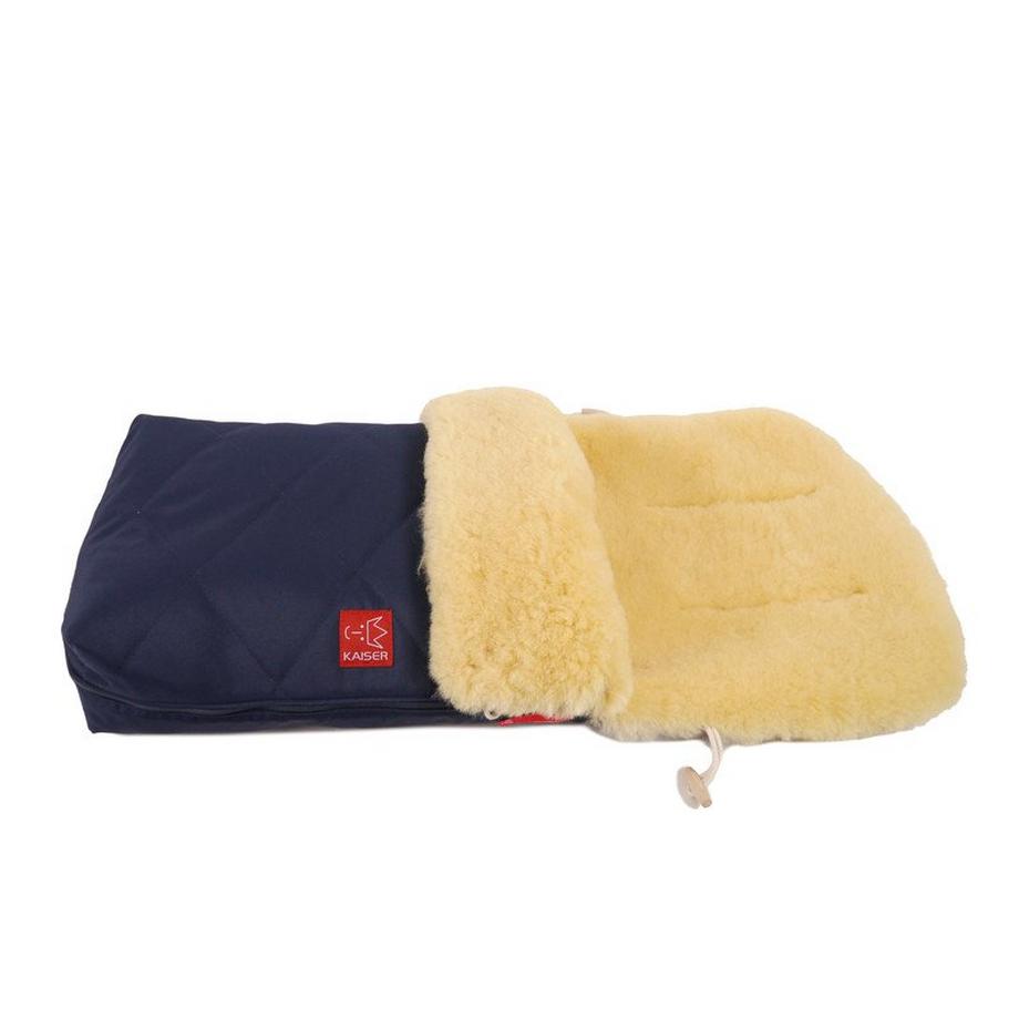 Kaiser  Lammfell Fusssack Natura navy 