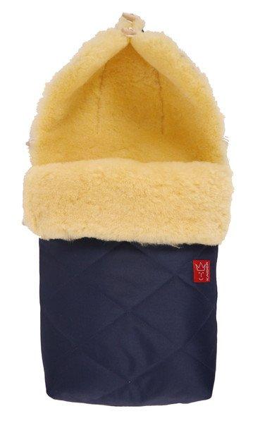 Kaiser  Lammfell Fusssack Natura navy 