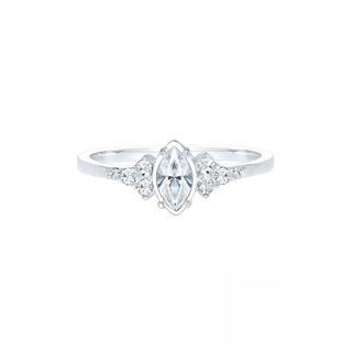 Elli  Ring Marquise Kristalle 