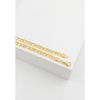 MUAU Schmuck  Bracelet 8er-Kette Gelbgold 750, 3.8mm, 21cm 