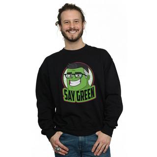 MARVEL  Avengers Endgame Say Green Sweatshirt 