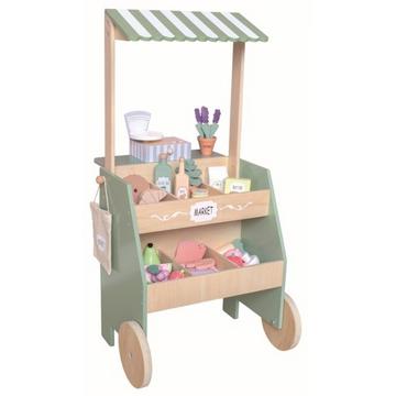 JABADABADO Marktstand W7193 Lebensmittel 40x30x78cm