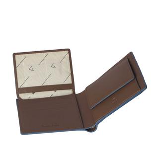 VARGU KON 1-M Portefeuille en Cuir Véritable  