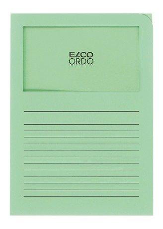 elco ELCO Sichthülle Ordo 120g A4 29489.61 hellgrün, Fenster 100 Stück  