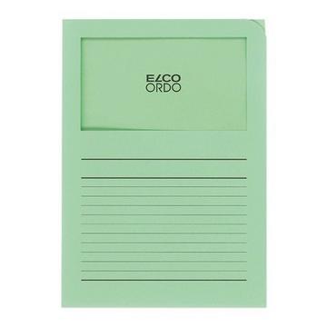 ELCO Sichthülle Ordo 120g A4 29489.61 hellgrün, Fenster 100 Stück