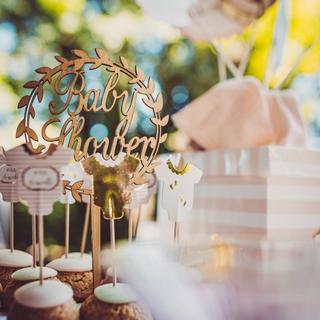 PartyDeco Cake Topper Bois Baby Shower  