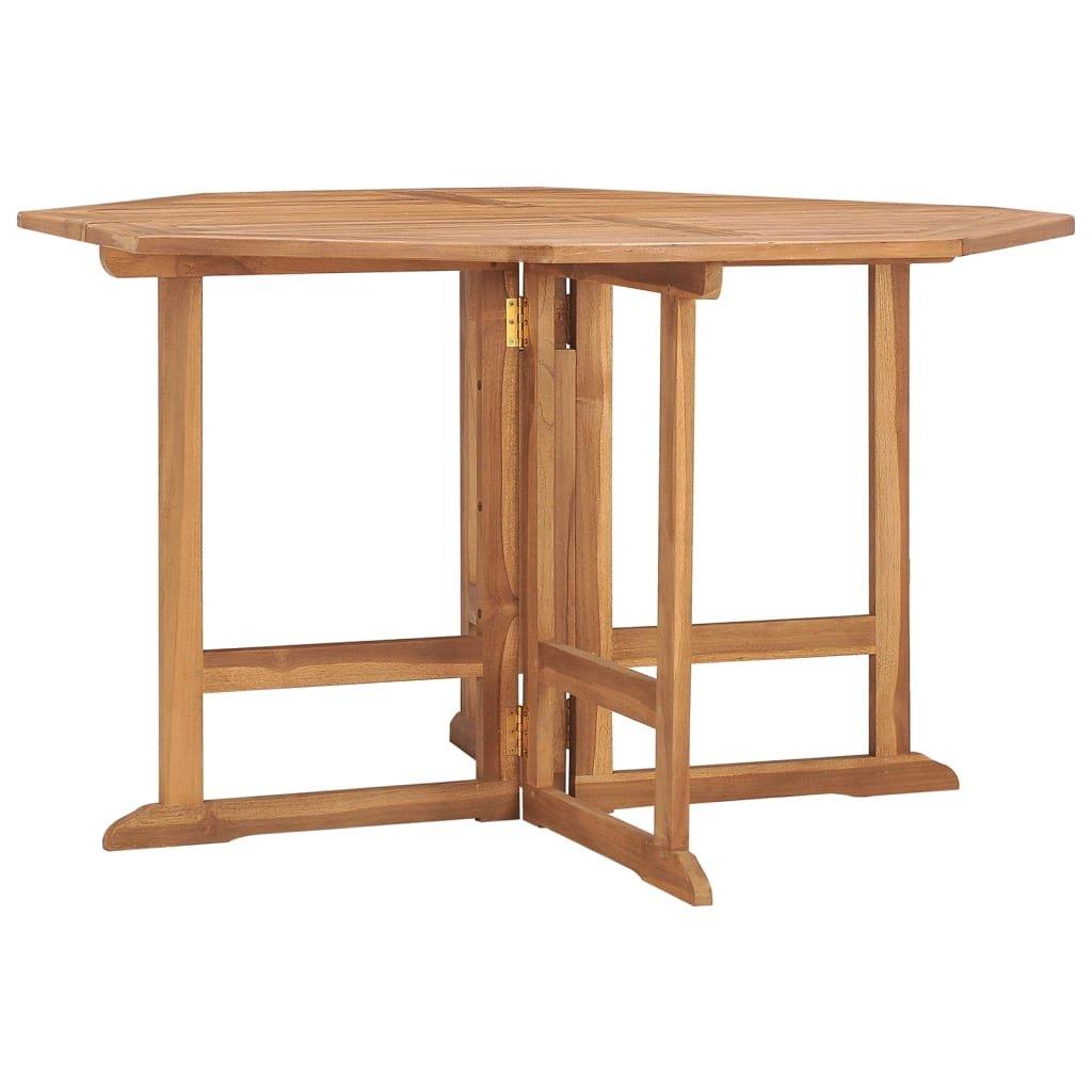 VidaXL set da pranzo per esterni Teak riciclato  