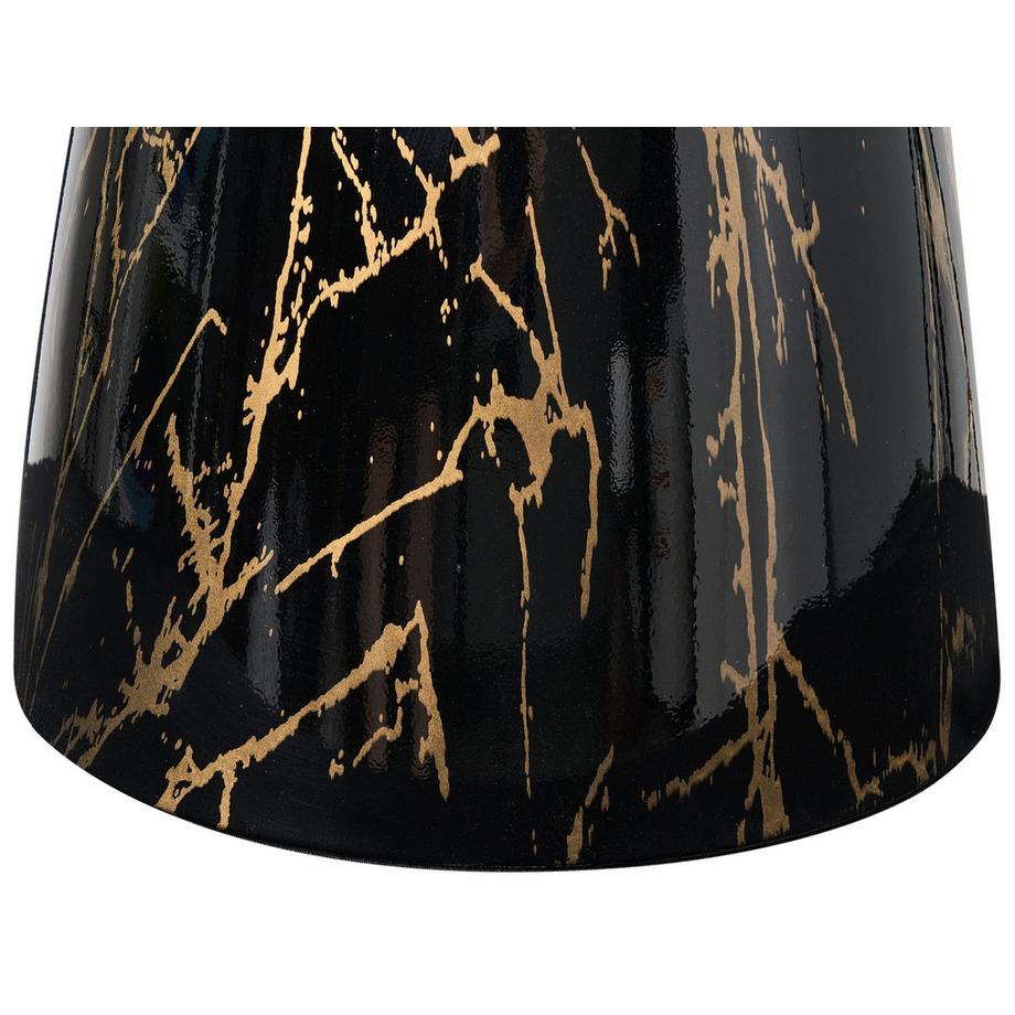 Beliani Table d'appoint en Métal Glamour STORM  