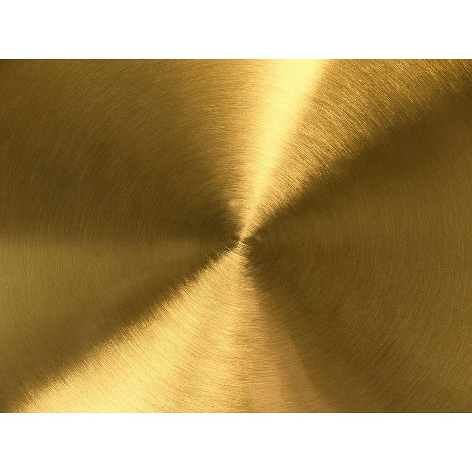 Beliani Table d'appoint en Métal Glamour STORM  