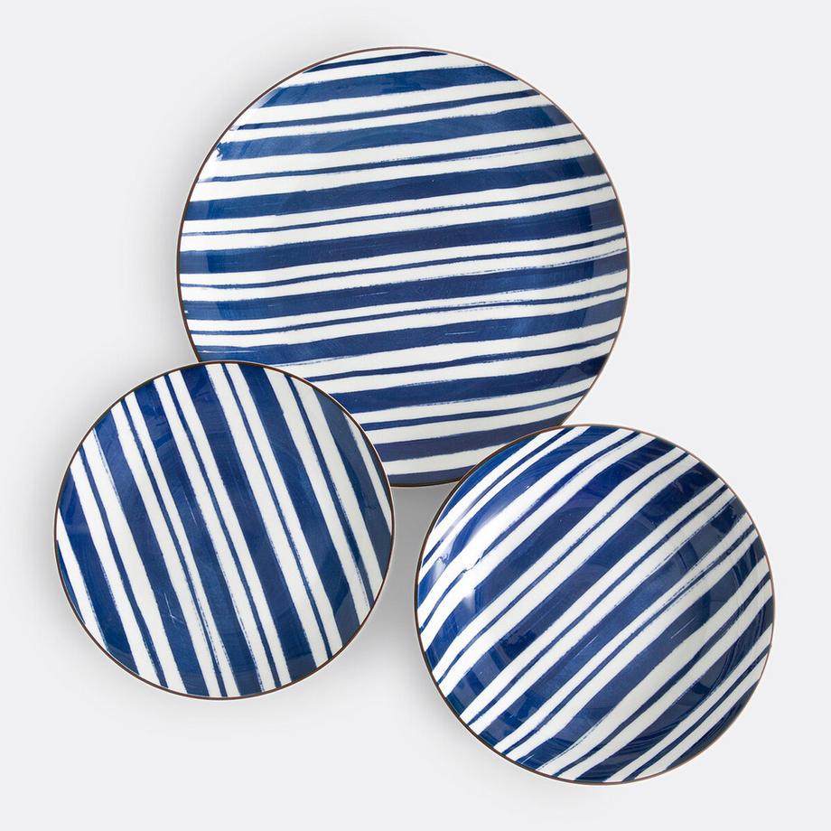 La Redoute Intérieurs 18-teiliges Tellerset Sienna  