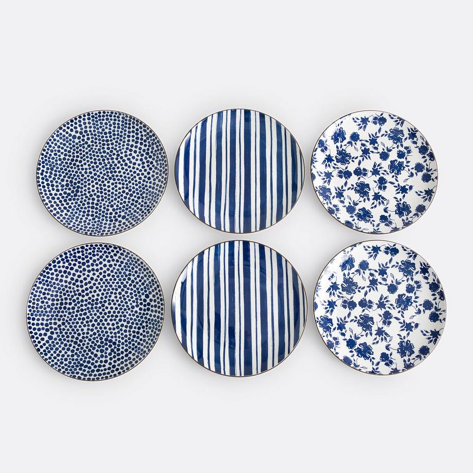 La Redoute Intérieurs 18-teiliges Tellerset Sienna  