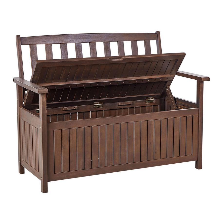 Beliani Banc de jardin en Acacia Traditionnel SOVANA  