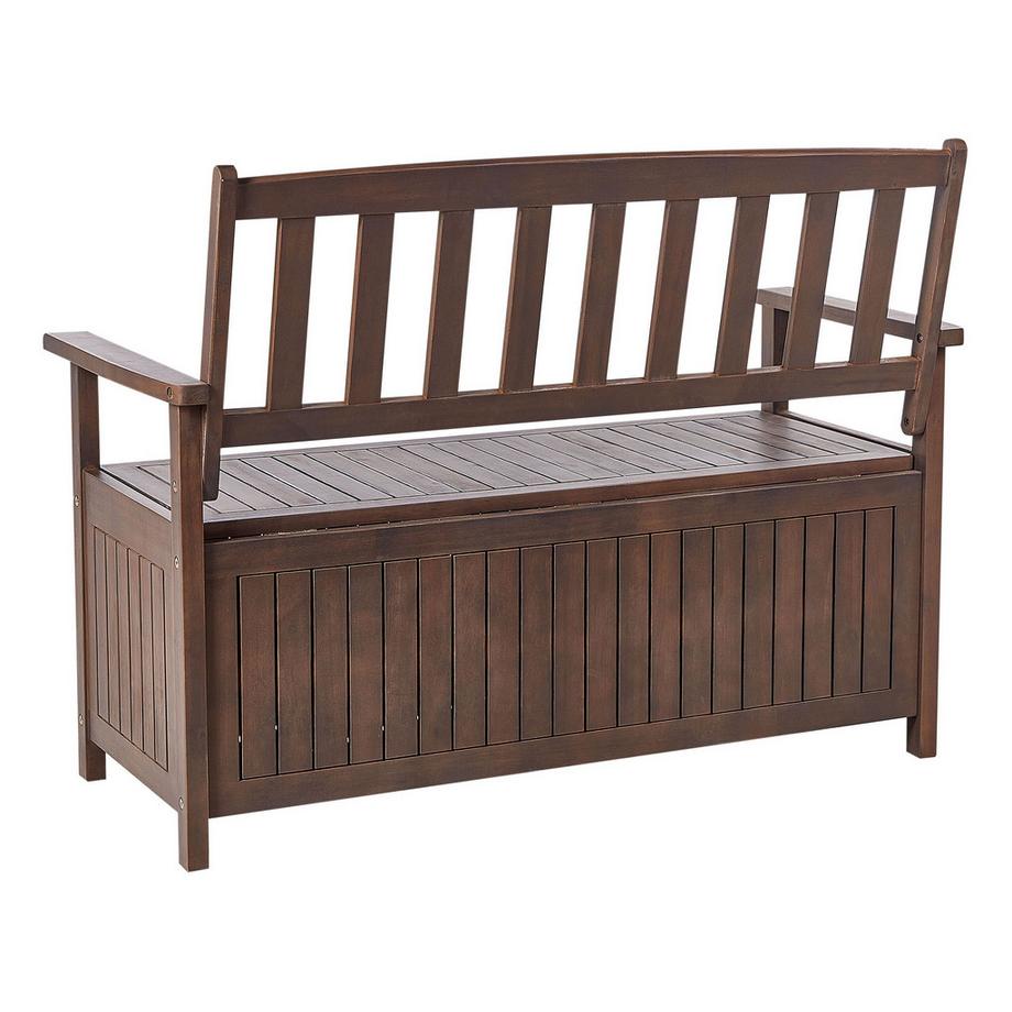 Beliani Banc de jardin en Acacia Traditionnel SOVANA  