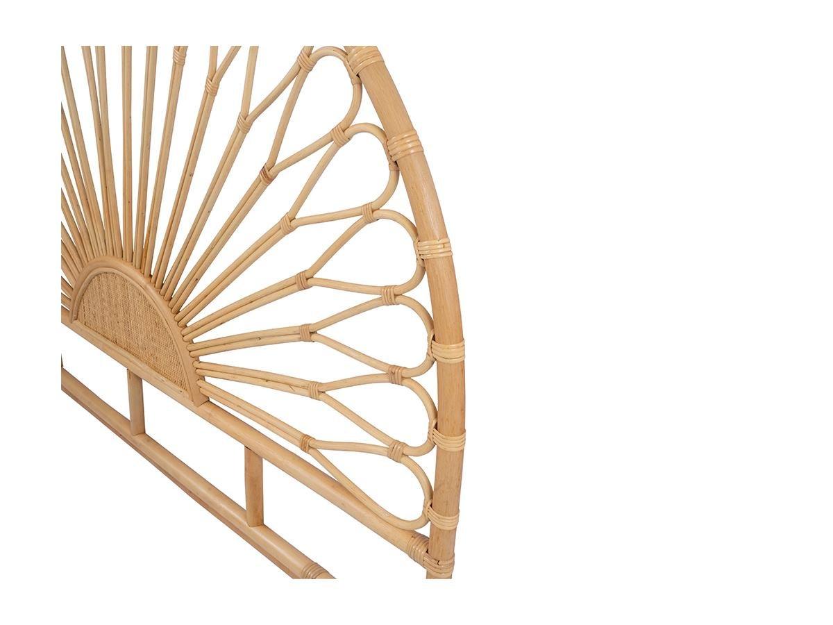 Vente-unique Bettkopfteil Rattan Naturfarben SOLIA  