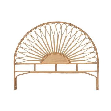 Bettkopfteil Rattan Naturfarben SOLIA