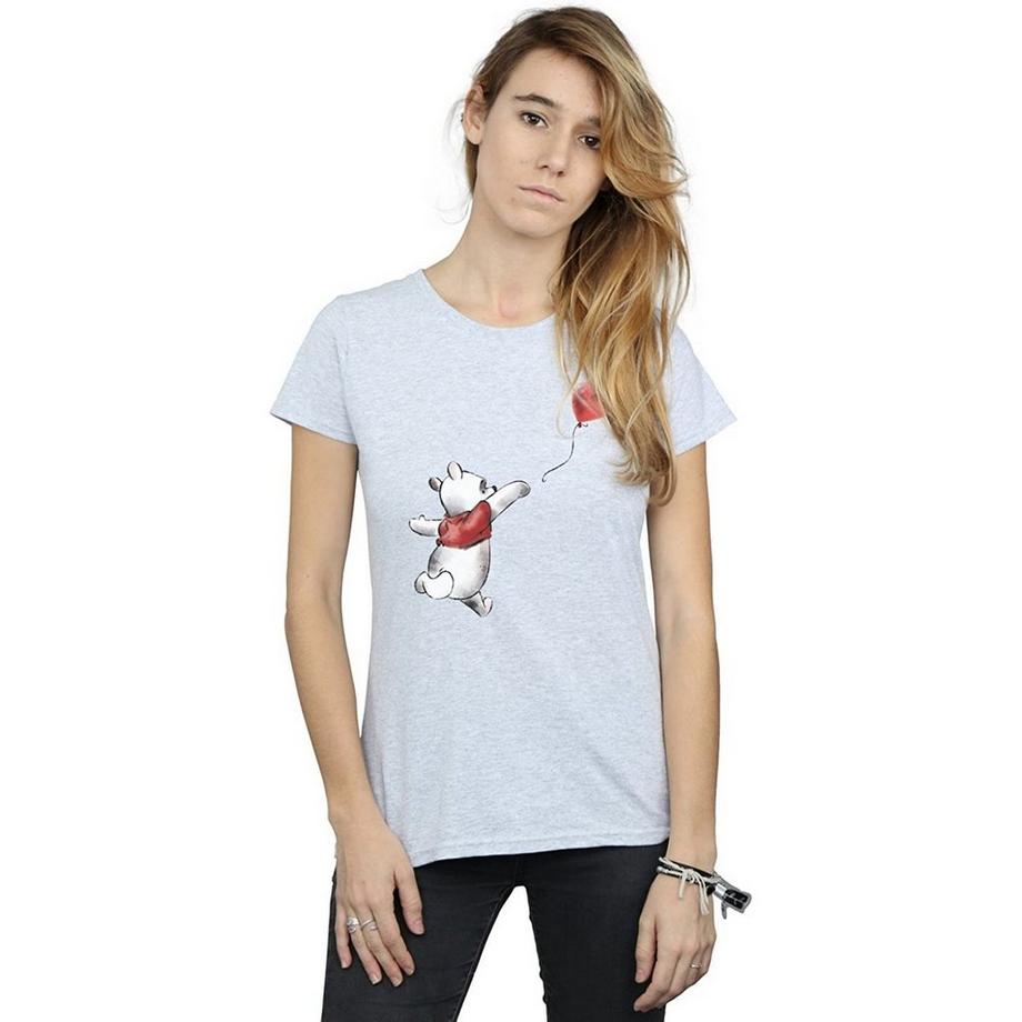 Winnie the Pooh Winnie the Pooh Palloncino Stampa T-Shirt Slim Fit  