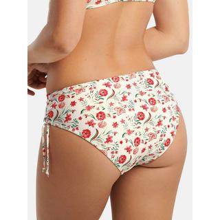 Lisca  Bikinistrumpf mit hoher Taille geraffte Seiten Java 