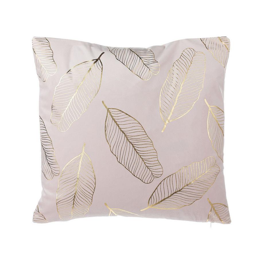 Beliani Dekokissen 2er Set aus Samtstoff Klassisch FREESIA  