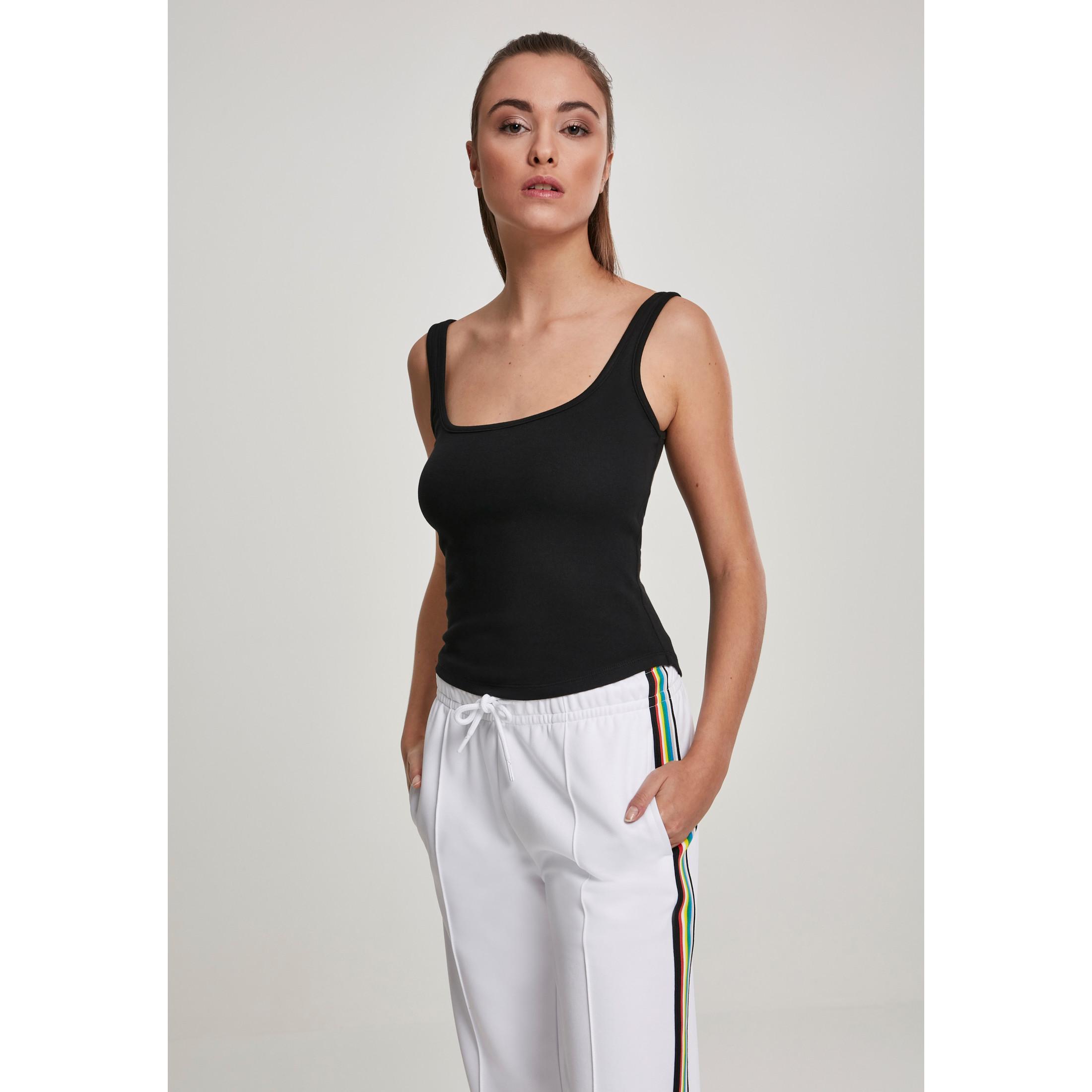 URBAN CLASSICS  crop top damen urban classic weit 